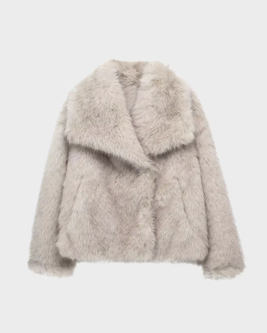 CLASSIC FAUX FUR COAT