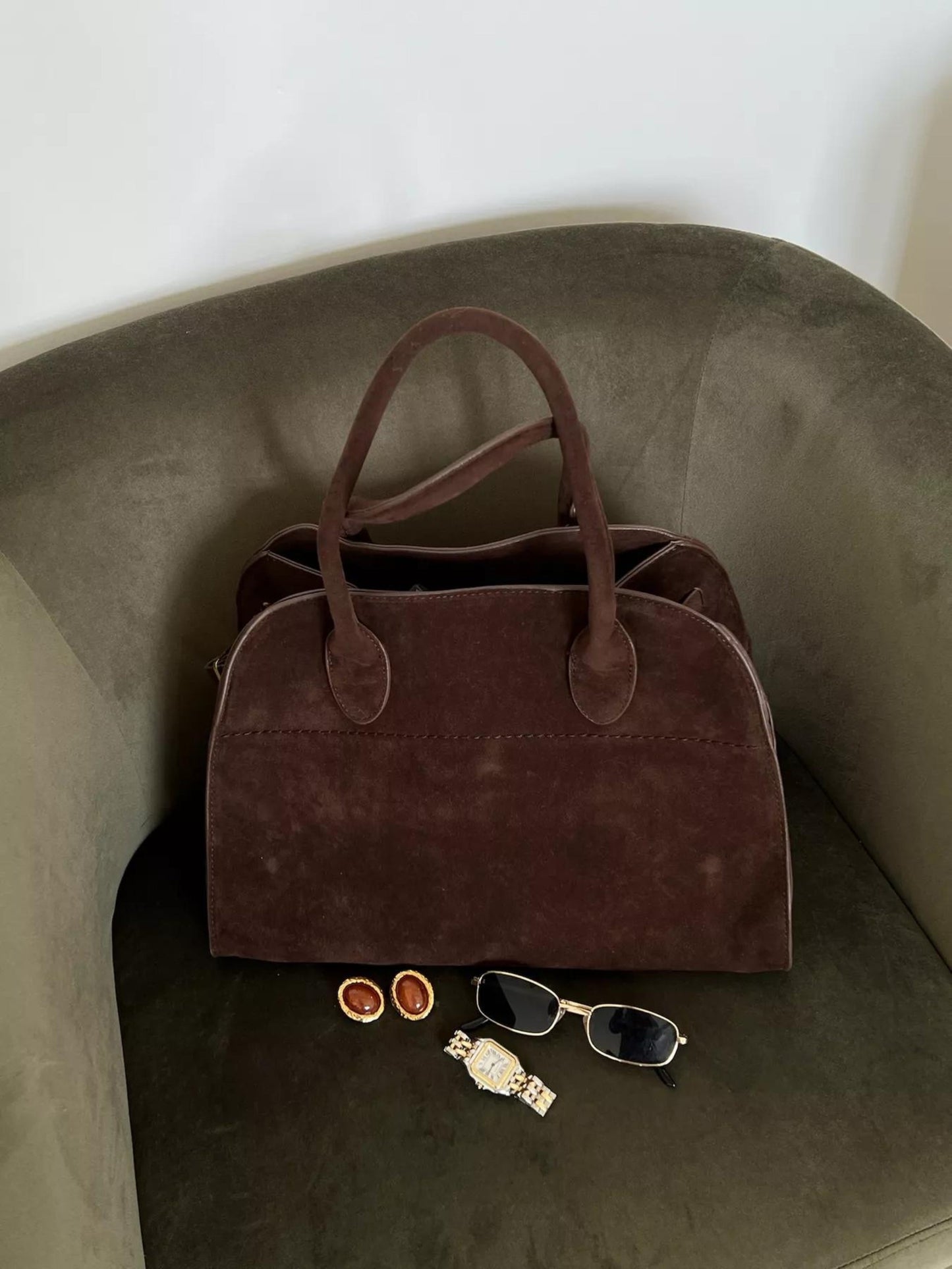 THE SUEDE BAG